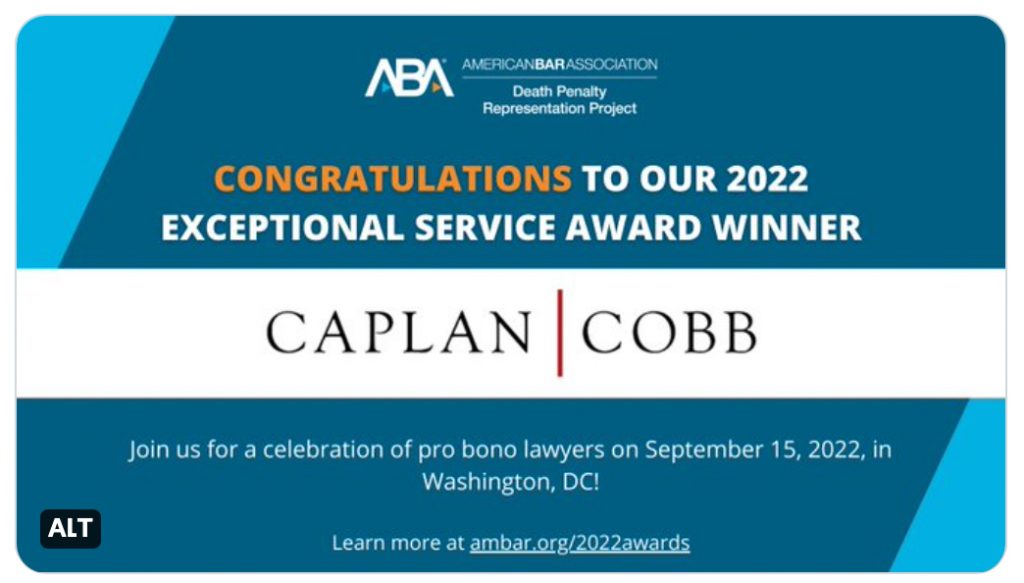 ABA Exceptional Service Award